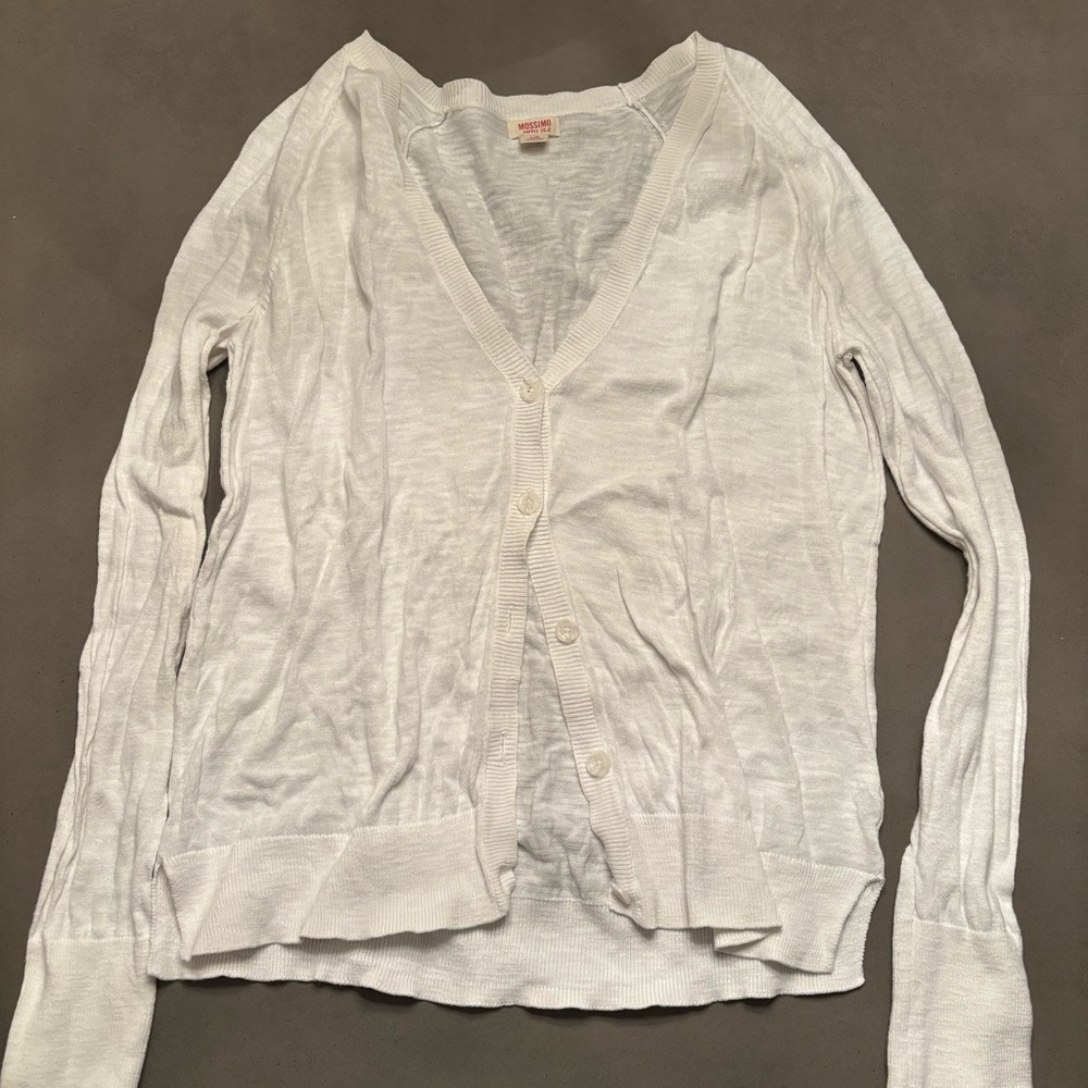 Mossimo Supply Co. white cardigan